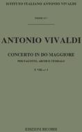 Concerti Per Fg., Archi E B.C.: In Do Rv 474 F Viii, 4 - T 47 Opere Strumentali Di A. Vivaldi (Malipiero)