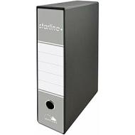 Registratore Starline dorso cm 8 grigio cm 28,5x34,3x8