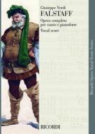 Falstaff Ed. Tradizionale - Riduzione Per Canto E Pianoforte (Testo Cantato Italiano-Inglese) Opera Vocal Score Series - Spartito (Ril. Brochure)