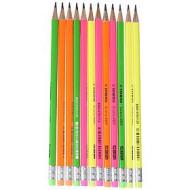 Confezione 12 matite in grafite fluo Swano 4907 HB