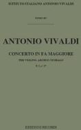 Concerti Per Vl., Archi E B.C.: In Fa Rv 288 F I, 17 - T 66 Opere Strumentali Di A. Vivaldi (Malipiero)