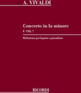 Concerti Per Fg., Archi E B.C.: In La Min. Rv 497 F Viii, 7 - T 72 Riduzione Per Fagotto E Pianoforte