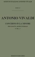Concerti Per Fg., Archi E B.C.: In La Min. Rv 497 F Viii, 7 - T 72 Opere Strumentali Di A. Vivaldi (Malipiero)