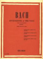 Invenzioni A 3 Voci Edizione Senza Note In Calce - Per Pianoforte Ed. B. Mugellini