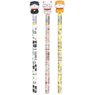 Matita con gomma Sleepy Cat (soggetti assortiti)