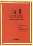 Il Clavicembalo Ben Temperato Volume Ii Edizione Di Studio Secondo Gli Originali - Per Pianoforte Ed. P. Montani