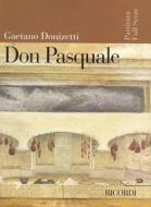 Don Pasquale Ed. Tradizionale Partitura