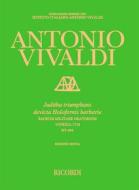 Juditha Triumphans (Sacrum Militare Oratorium), Rv 644 Ed. Critica M. Talbot Edizione Critica Delle Opere Di A. Vivaldi - Partitura