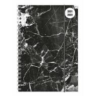 Diario agenda 16 mesi spiralata settimanale 2021-2022 Collegetimer A5 Black Marble