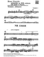 Adagio In Sol Minore Per Archi E Organo Parti (Archi: 3 Vli, 3 Vlii, 2 Vla, 2 Vc, 1 Cb / Org)