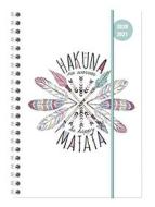 Diario agenda 16 mesi spiralata settimanale 2020-2021 Collegetimer A5 Hakuna Matata
