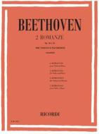 2 Romanze Op. 40 E 50 Per Violino E Pianoforte Ed. M. Anzoletti