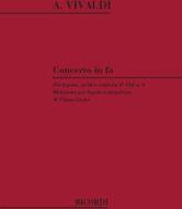 Concerti Per Fg. Archi E B.C.: In Fa Rv 485 F Viii, 8 - T 109 - Riduzione Per Fagotto E Pianoforte