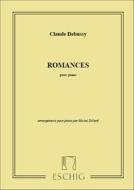 Romances Arrangement Pour Piano Par M. Dillard Partition