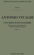 Concerti Per Strumenti Diversi, Archi E B.C.: In Do Per 2 Fl., 2 Ob., Fg. E 2 Vl. Rv 557 F Xii, 17 - T 90 Opere Strumentali Di A. Vivaldi (Malipiero)