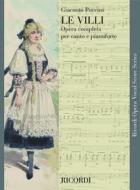 Le Villi Ed. Tradizionale - Riduzione Per Canto E Pianoforte (Testo Cantato Italiano) Opera Vocal Score Series - Spartito (Ril. Brochure)