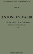 Concerti Per Vl., Archi E B.C.: In La Rv 343 F I, 39 - T 100 Opere Strumentali Di A. Vivaldi (Malipiero)