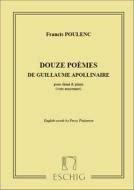 12 Poemes Mezzo/Piano (Apollinaire)