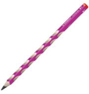 Matita ergonomica triangolare Hb rosa D