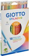 Matite colorate Giotto stilnovo 18 pezzi