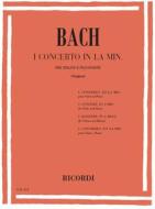 Concerto I In La Minore Per Violino E Archi Bwv 1041 Riduzione Per Violino E Pianoforte Spartito + Parte