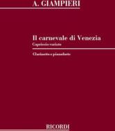 Il Carnevale Di Venezia Capriccio Variato Per Clarinetto E Pianoforte
