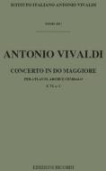 Concerti Per Fl., Archi E Bc: Per 2 Fl. In Do Rv 533 F Vi, 2 - T 101 Opere Strumentali Di A. Vivaldi (Malipiero)