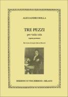 Tre Pezzi Opera Postuma (Rev. Bianchi) Viola Solo