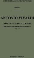 Concerti Per Vl., Archi E B.C.: In Do Op.Ix N.1 Rv 181A F I, 47 - T 122 Opere Strumentali Di A. Vivaldi (Malipiero)
