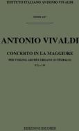 Concerti Per Vl. Archi E B.C.: In La Op.Ix N.2 Rv 345 F I, 51 - T 126 Opere Strumentali Di A. Vivaldi (Malipiero)