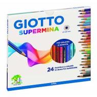 Confezione 24 pastelli Giotto Supermina