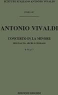 Concerti Per Fl., Archi E B.C.: In La Min. Rv 440 F Vi, 7 - T 148 Opere Strumentali Di A. Vivaldi (Malipiero)
