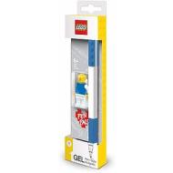 LEGO penna a gel blu con minifigure