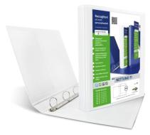 Raccoglitore Nettuno personalizzabile a 4 anelli diametro mm 50 cm 22x30 bianco