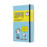 Moleskine 18 mesi - Agenda settimanale Limited Edition Peanuts azzurra - Large 2018-2019