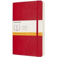 Moleskine - Taccuino Classic a righe rosso scarlatto - Large copertina morbida