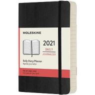 Moleskine 12 mesi - Agenda giornaliera nero - Pocket copertina morbida 2021