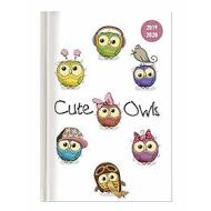 Diario agenda 16 mesi settimanale 2019-2020 Collegetimer A5 Cute Owls