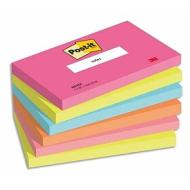 Confezione 6 blocchetti notes adesivi colorati Post-It Poptimistic mm 76x127