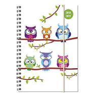 Agenda 2018-2019 spiralata settimanale 16 mesi Collegetimer A5 Owls