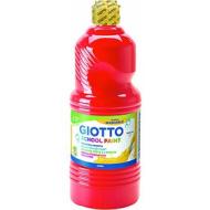 Tempera lavabile Giotto School Paint ml 1000 rosso