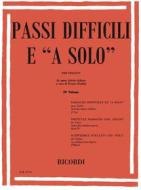 Passi Difficili E A Solo Da Opere Liriche Italiane Per Violino - Volume Iv