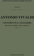 Concerti Per Vla D'Amore, Archi E B.C.: In La Rv 396 F Ii, 1 - T 189 Opere Strumentali Di A. Vivaldi (Malipiero)