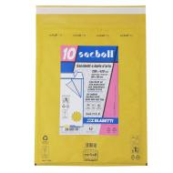 Confezione 10 buste imbottite avana cm 29x42 Sacboll H
