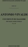 Concerti Per Vl., Archi E B.C.: In Do Rv 182 F I, 94 - T 195 Opere Strumentali Di A. Vivaldi (Malipiero)