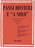 Passi Difficili E A Solo Da Opere Liriche Italiane - Volume Ii Per Oboe E Per Corno Inglese