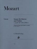 Sonate Fur Klavier Und Violine  Kv 304 (E-Moll)