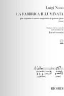 La Fabbrica Illuminata Ed. Critica L. Cossettini - Per Soprano E Nastro Magnetico A 4 Piste (1964) Partitura E Dvd