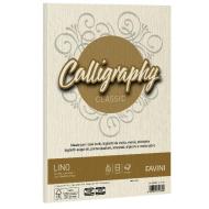 Album 50 fogli avorio ruvidi formato A4 120 gr Calligraphy Lino
