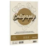 Album 50 fogli avorio ruvidi formato A4 200 gr Calligraphy Lino